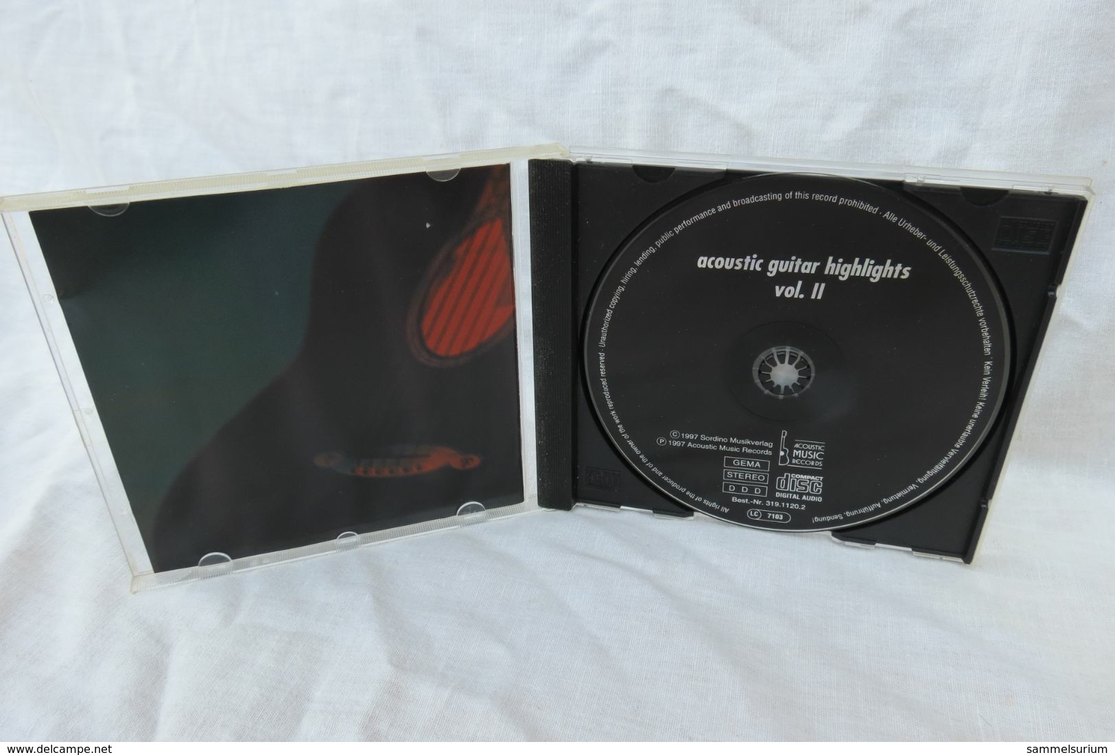 CD "Acoustic Guitars" Highlights Vol. II - Instrumental