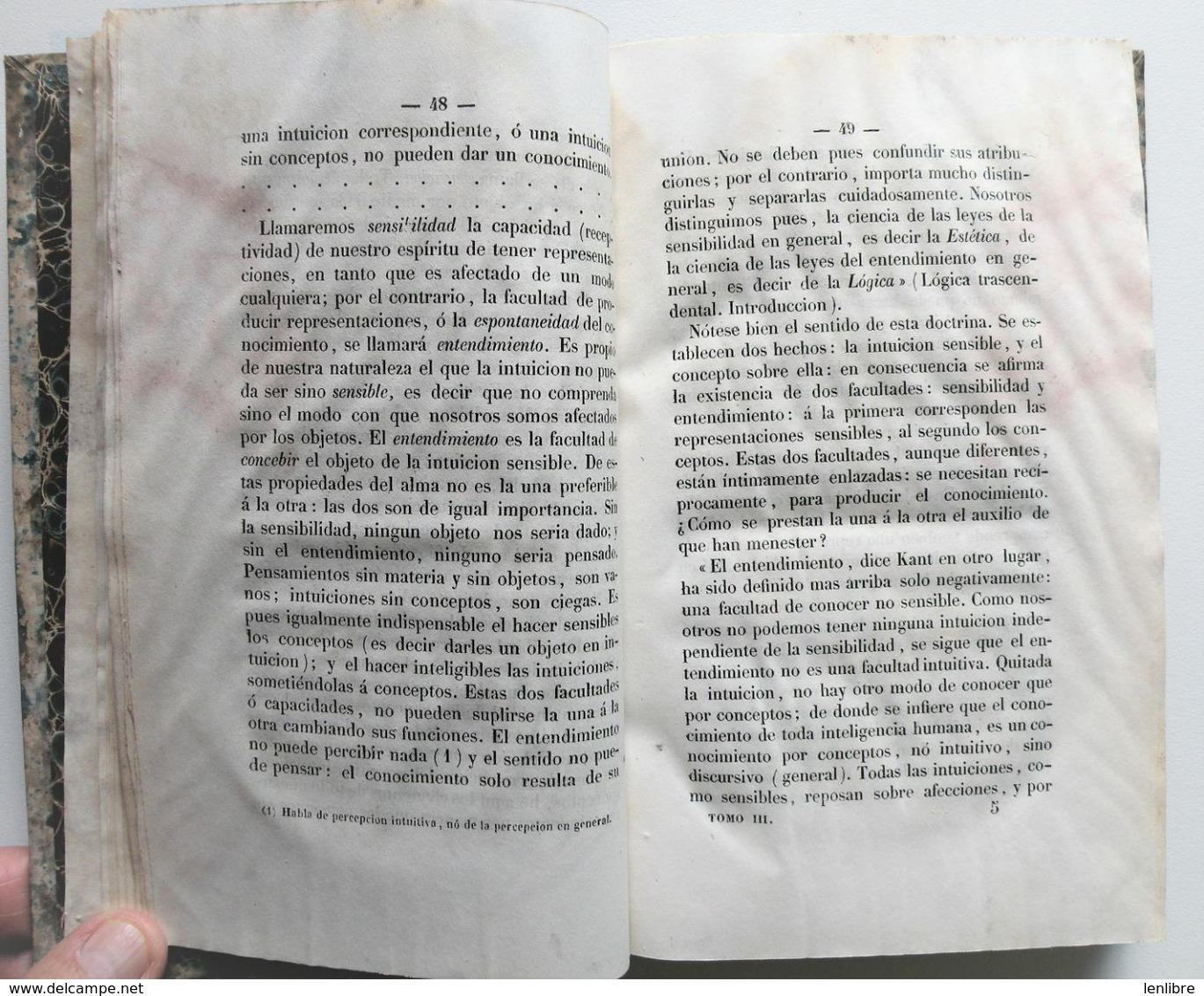 FILOSOFIA FUNDAMENTAL. Jaime Balmes. texte en Espagnol.1846. Complet 4 volumes.