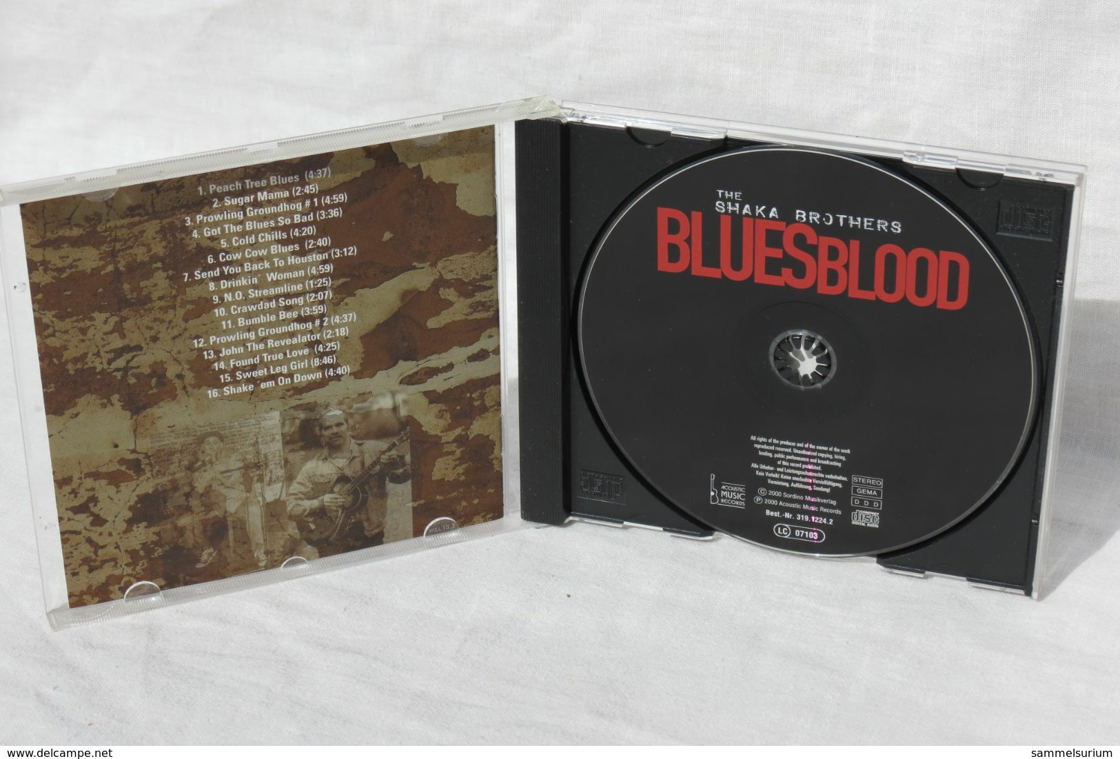 CD "The Shaka Brothers" Blues Blood - Blues