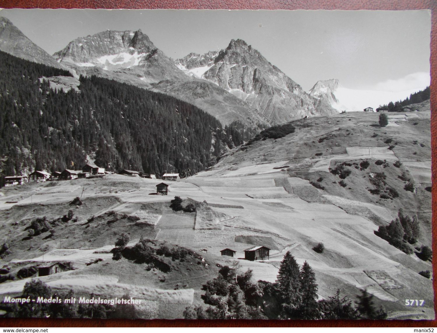 SUISSE - MOMPE - Medels Mit Medelsergletscher. (CPSM) - Medel