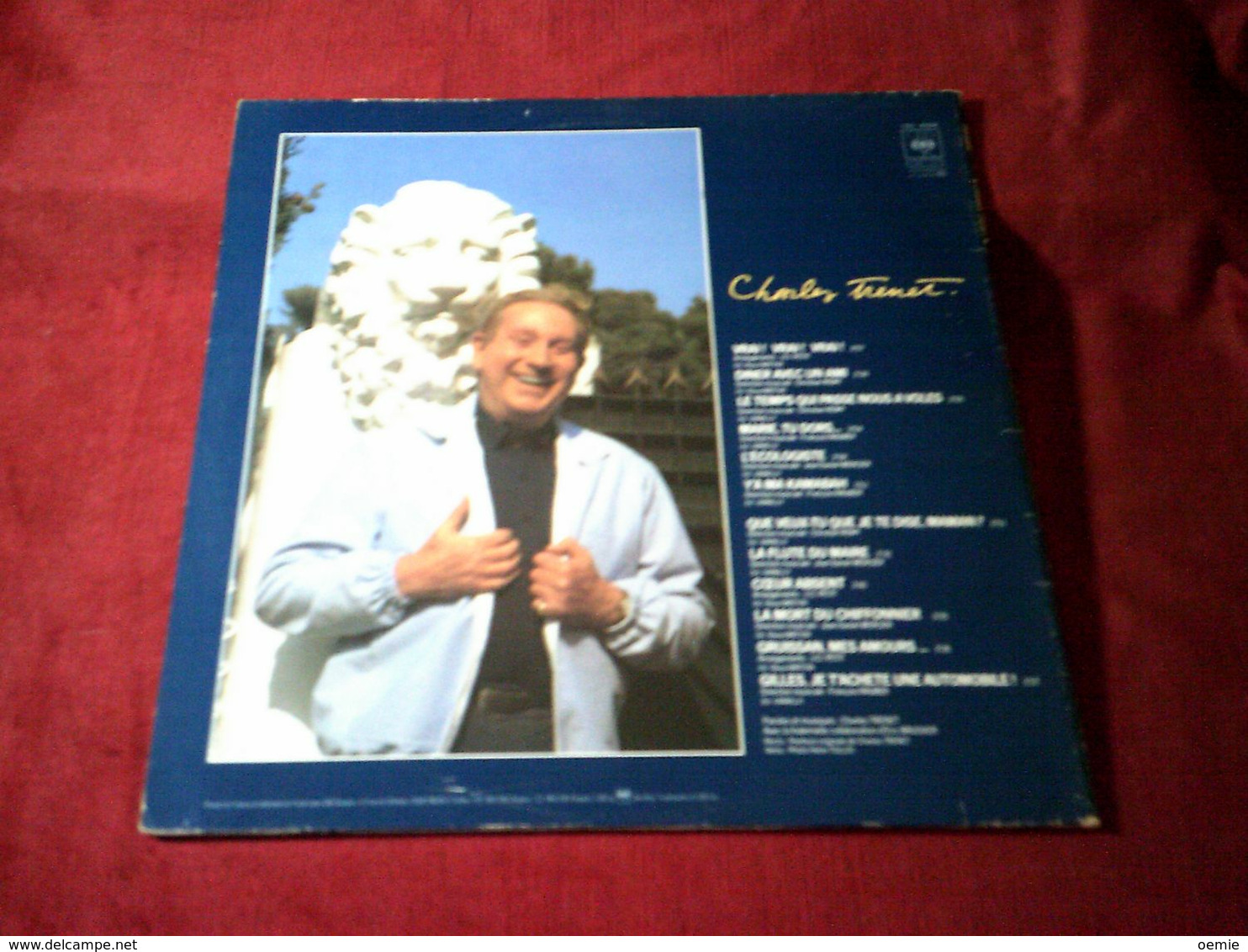 CHARLES TRENET   °° VRAI  VRAI  VRAI  ///   33 TOURS  12 TITRES  CBS - Christmas Carols