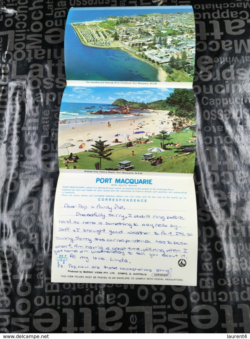 (Booklet 101) Australia - Letter Card - Port Macquarie - Port Macquarie