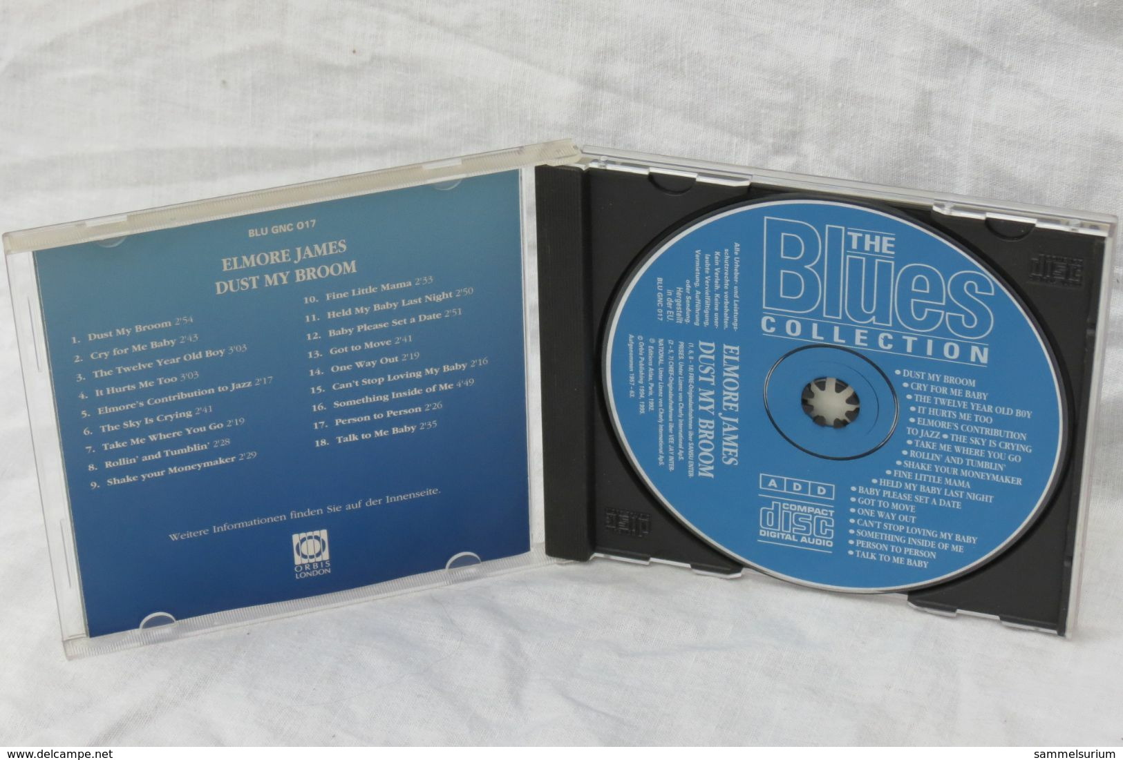 CD "Elmore James" Dust My Broom, Aus Der Blues Collection, Ausgabe 17 - Blues