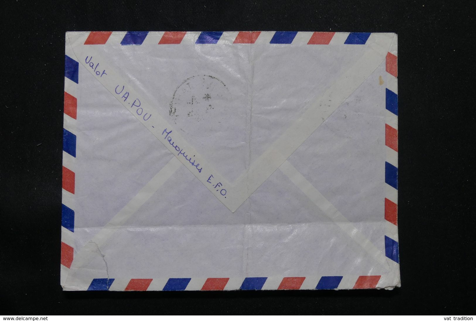 OCÉANIE - Enveloppe De Papeete Pour La France En 1955 - L 71160 - Cartas & Documentos