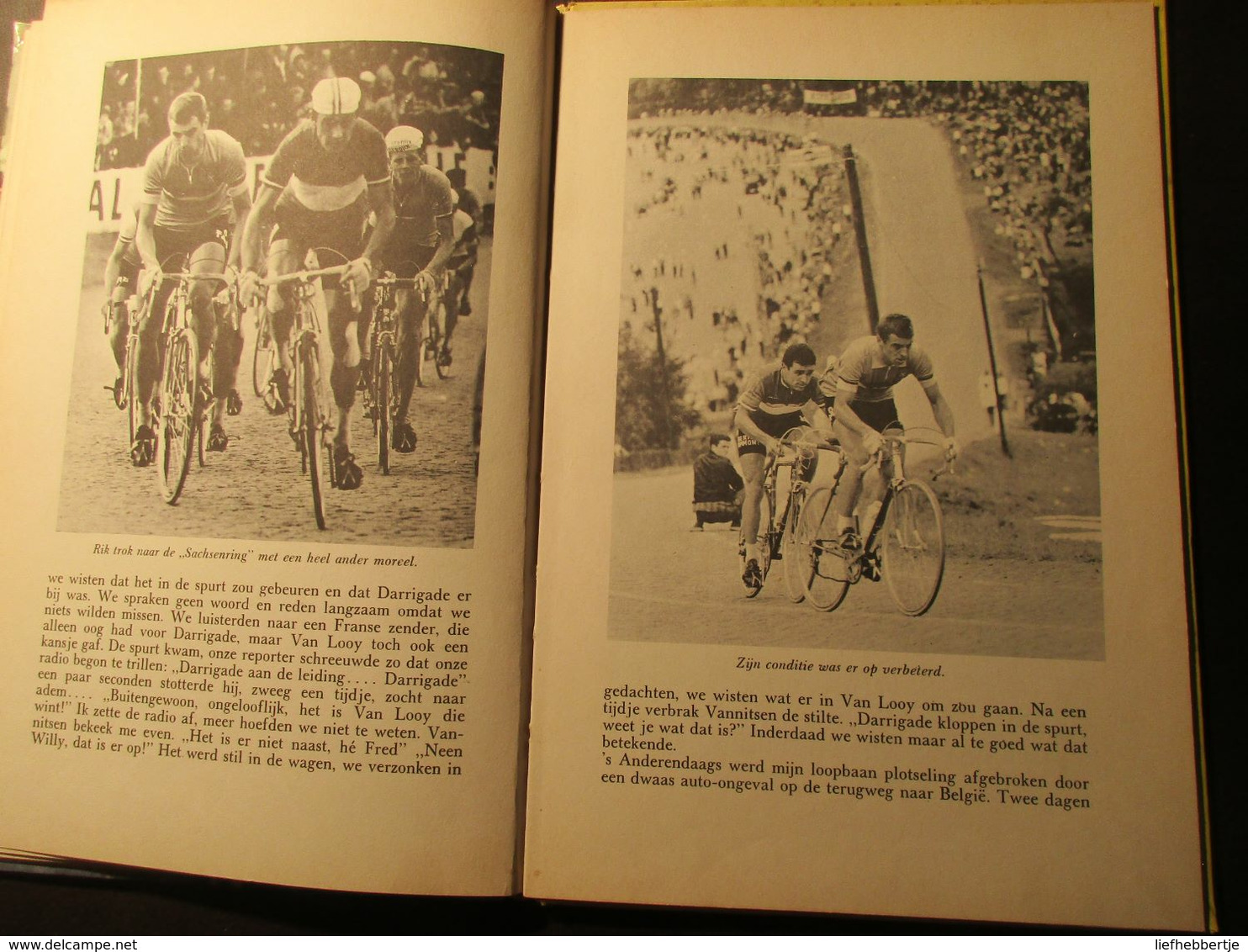 Rik Van Looy  -  door Fred De Bruyne  -  wielersport - wielrenner