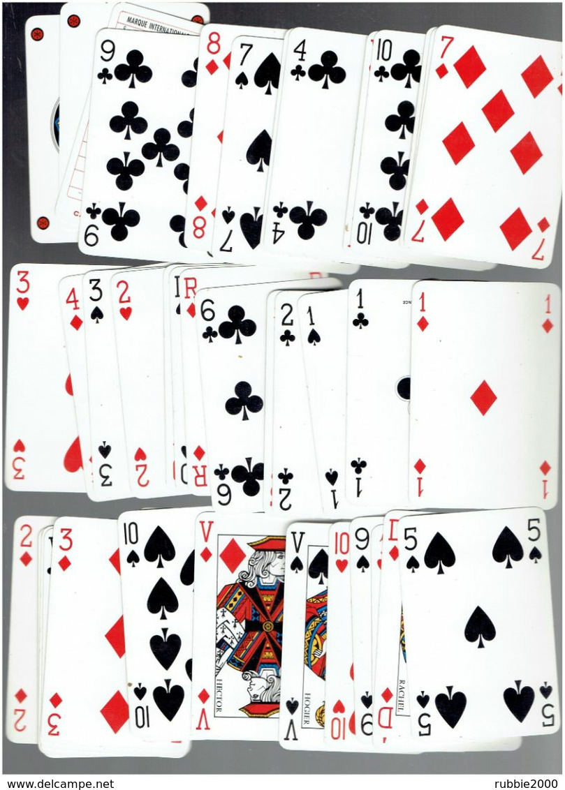 AIR FRANCE 1985 JEUX DE 52 CARTES A JOUER EN SUPERBE ETAT FABRICANT HERON - Playing Cards