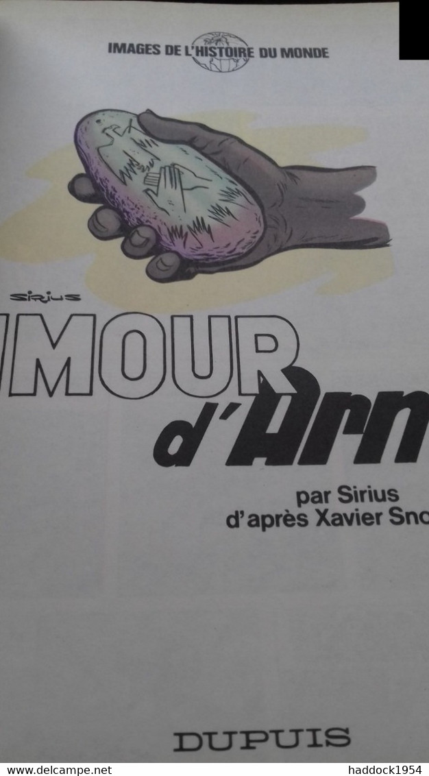 Timour D'armor LES TIMOUR SIRIUS Dupuis 1983 - Timour