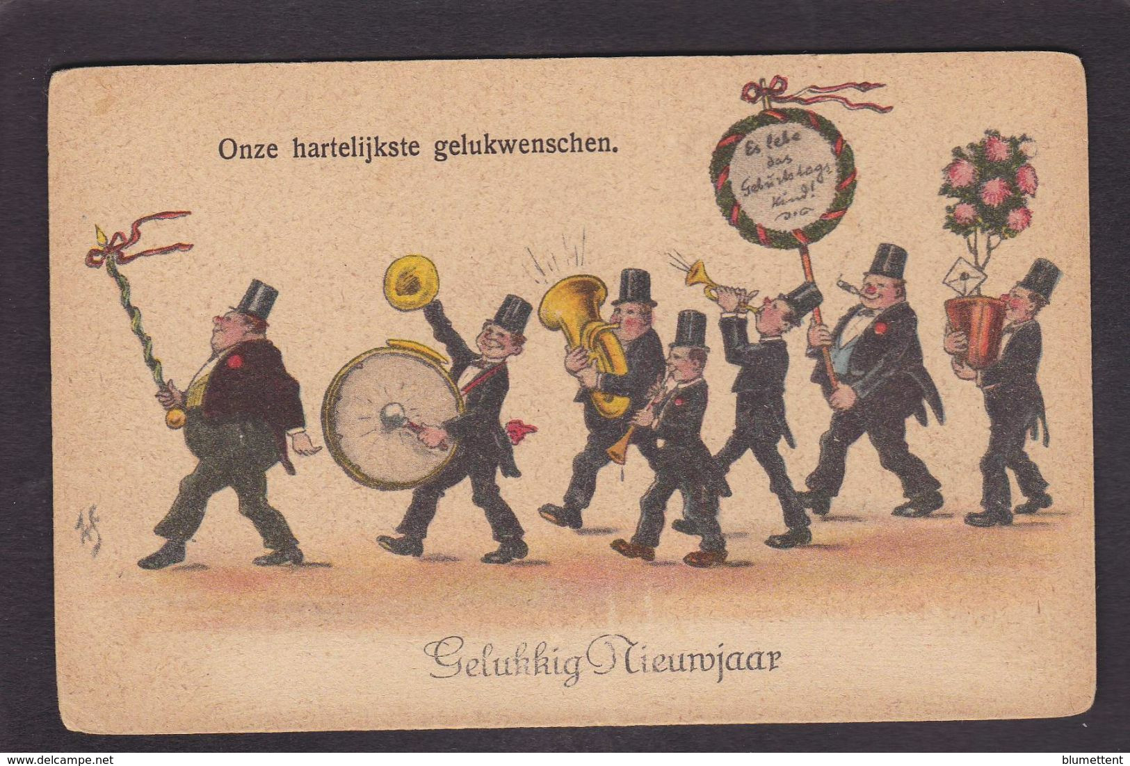 CPA Scheuermann Willi Humour Non Circulé éditeur WSSB 366 Musique - Scheuermann, Willi