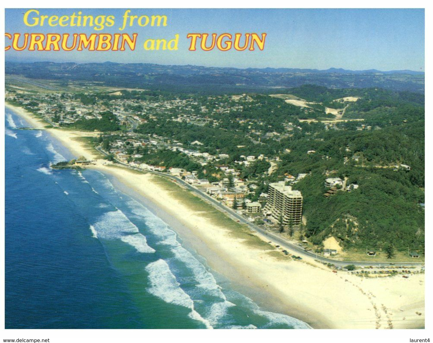 (M 20) Australia - QLD - Currumbin & Tugun - Postcard With Stamp And Postmark - Gold Coast