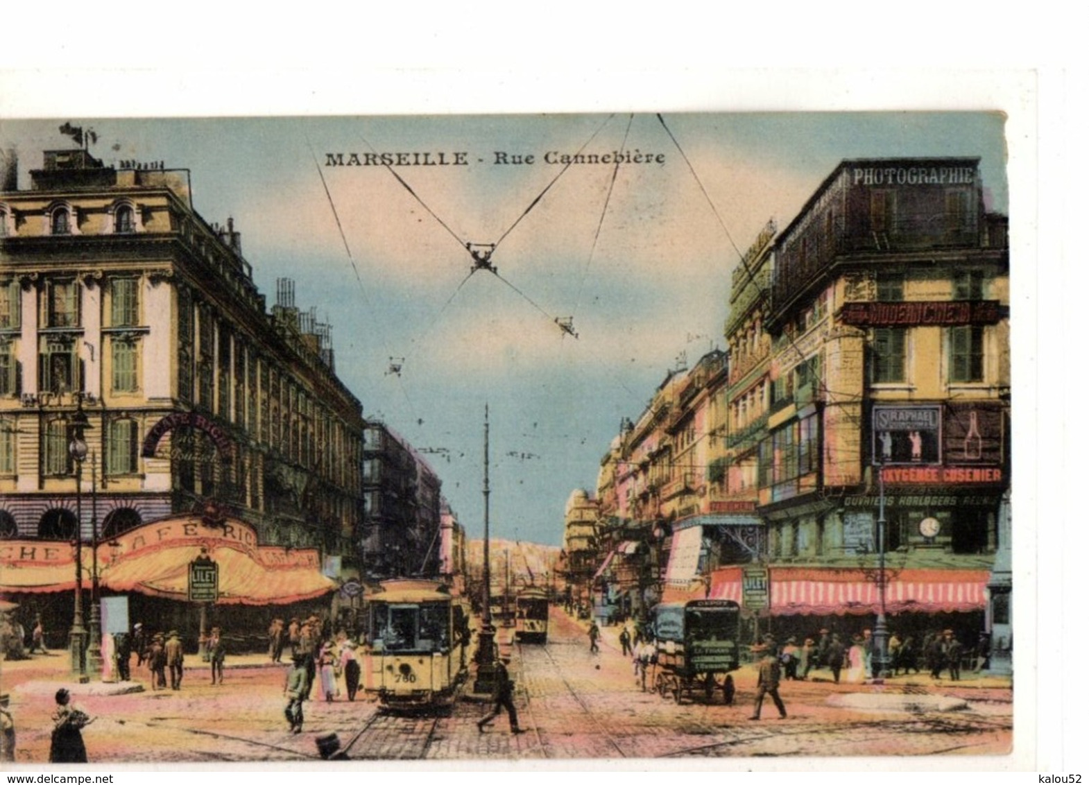 MARSEILLE        / /         RUE CANNEBIERE - The Canebière, City Centre