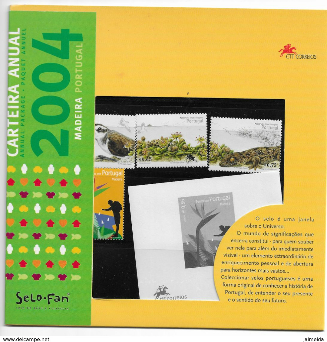 Portugal – 2004 – Carteira Anual – Madeira - Buch Des Jahres