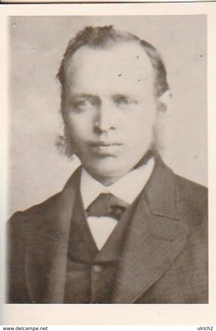 Foto Junger Mann Mit Backenbart - Ca. 1900 - Repro - 6*4cm (51741) - Ohne Zuordnung