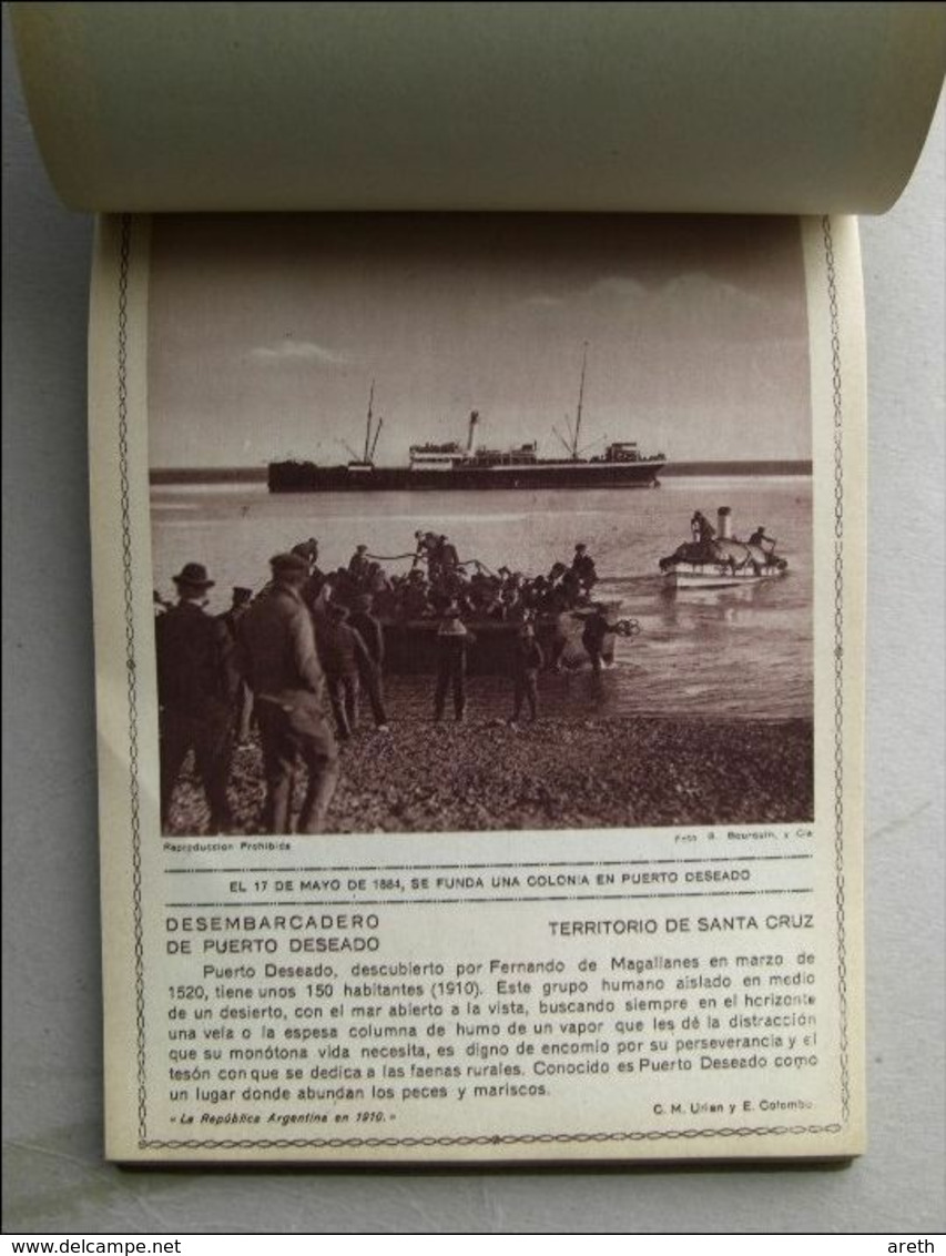 Livret Touristique :  LA ARGENTINA PINTORESCA - 125 Photos Sépia, Légendées En Espagnol  - 1957 - Aardrijkskunde & Reizen