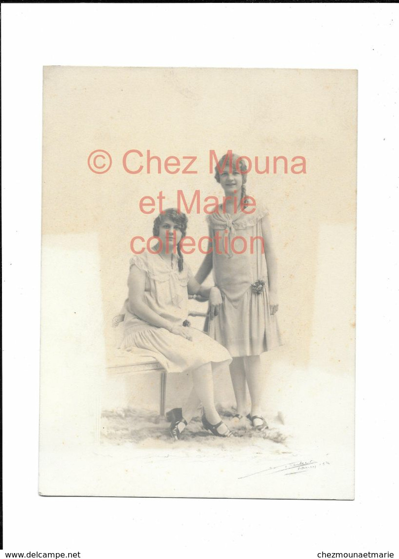 RAYMONDE ET ANNIE GRABENSTAETTER - PHOTO 23*17 CM - Unclassified