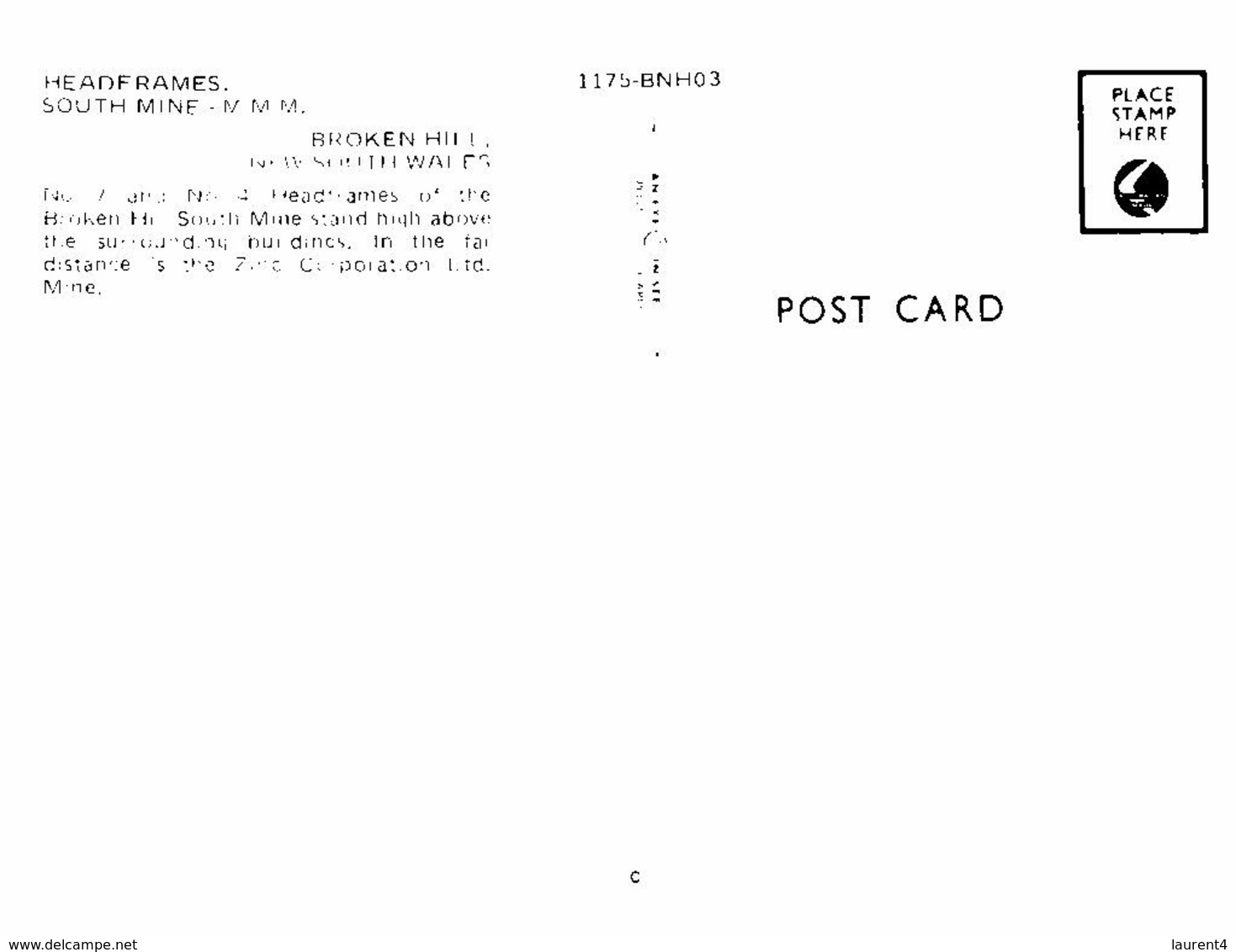 (N 1) Australia -  NSW - Broken Hilll Soht Mine (1175-BNH03) - Broken Hill