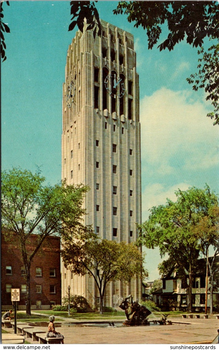 Michigan Ann Arbor Burton Memorial Carillon Tower University Of Michigan - Ann Arbor