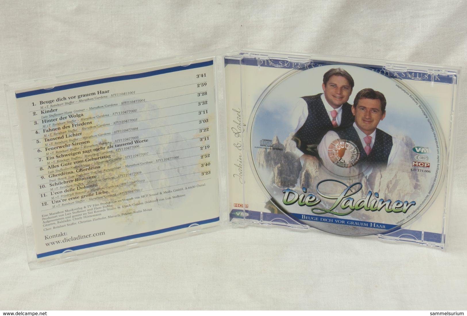 CD "Die Ladiner" Beuge Dich Vor Grauem Haar - Autres - Musique Allemande