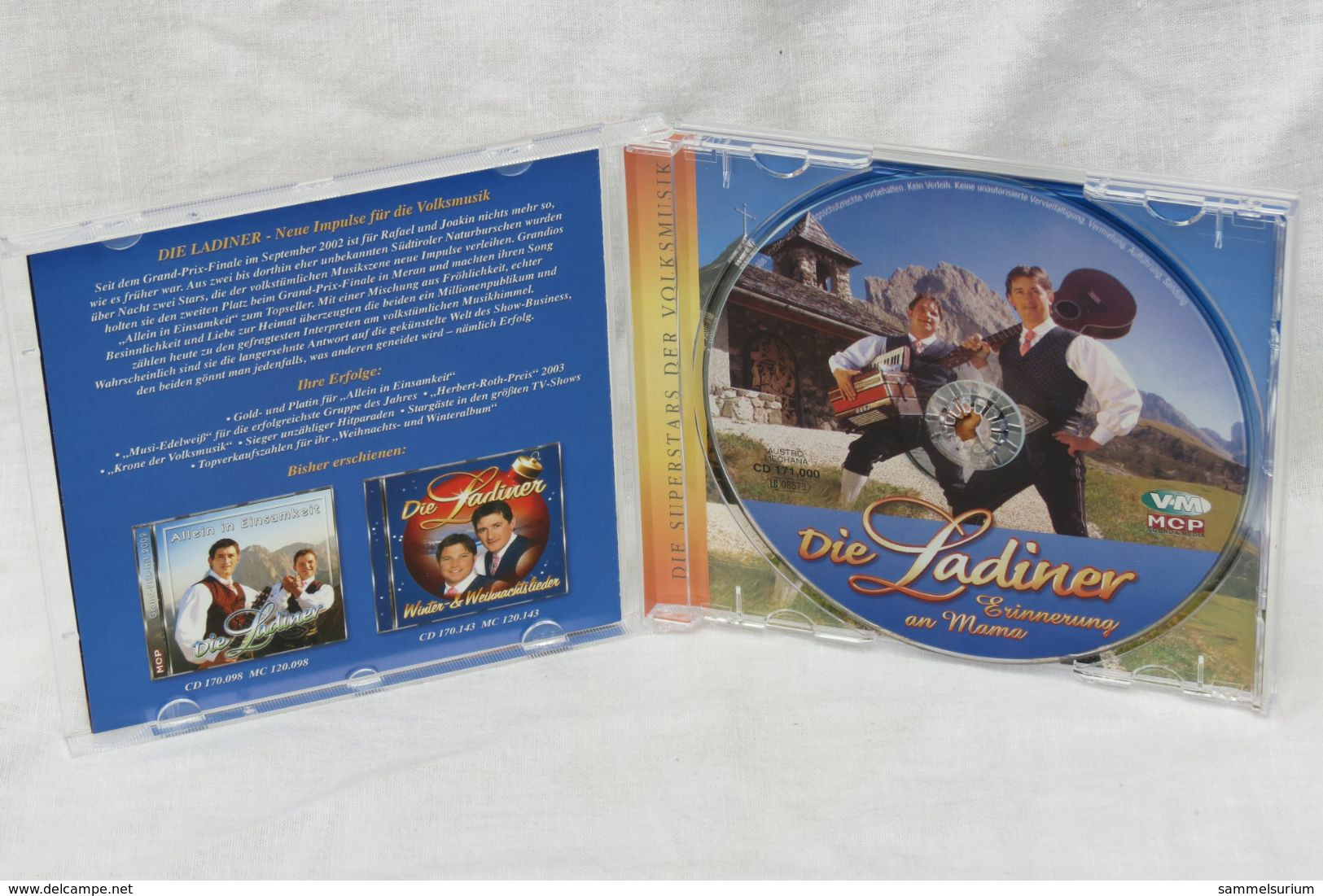 CD "Die Ladiner" Erinnerung An Mama - Other - German Music