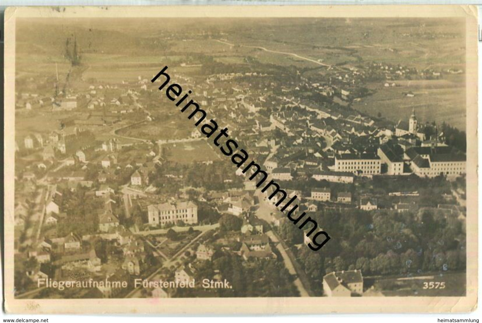 Fürstenfeld - Fliegeraufnahme - Foto-AK - Fürstenfeld