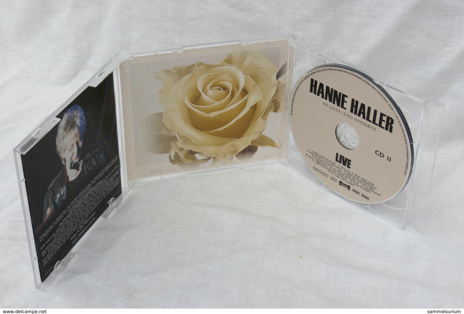 2 CDs "Hanne Haller Live" So Long Und Goodbye - Sonstige - Deutsche Musik