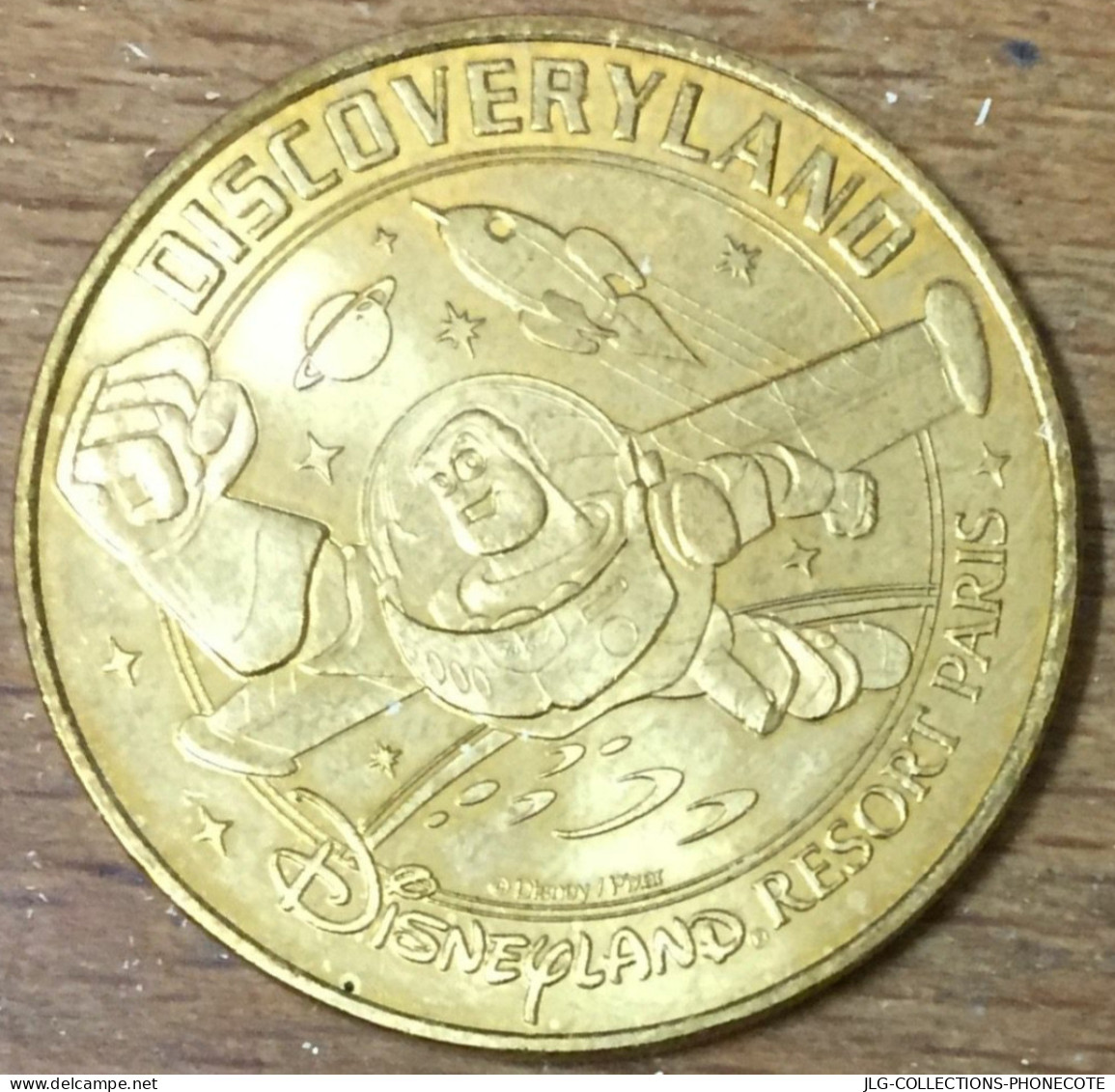 77 DISNEYLAND MICKEY DISCOVERYLAND BUZZ LIGHTYEAR MDP 2009 MÉDAILLE MONNAIE DE PARIS JETON TOURISTIQUE MEDALS COIN TOKEN - 2009