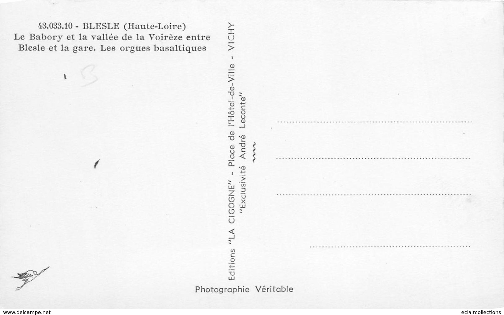 Blesle         43       Le Babory Et Vallée De La Voirèze       (voir Scan) - Blesle