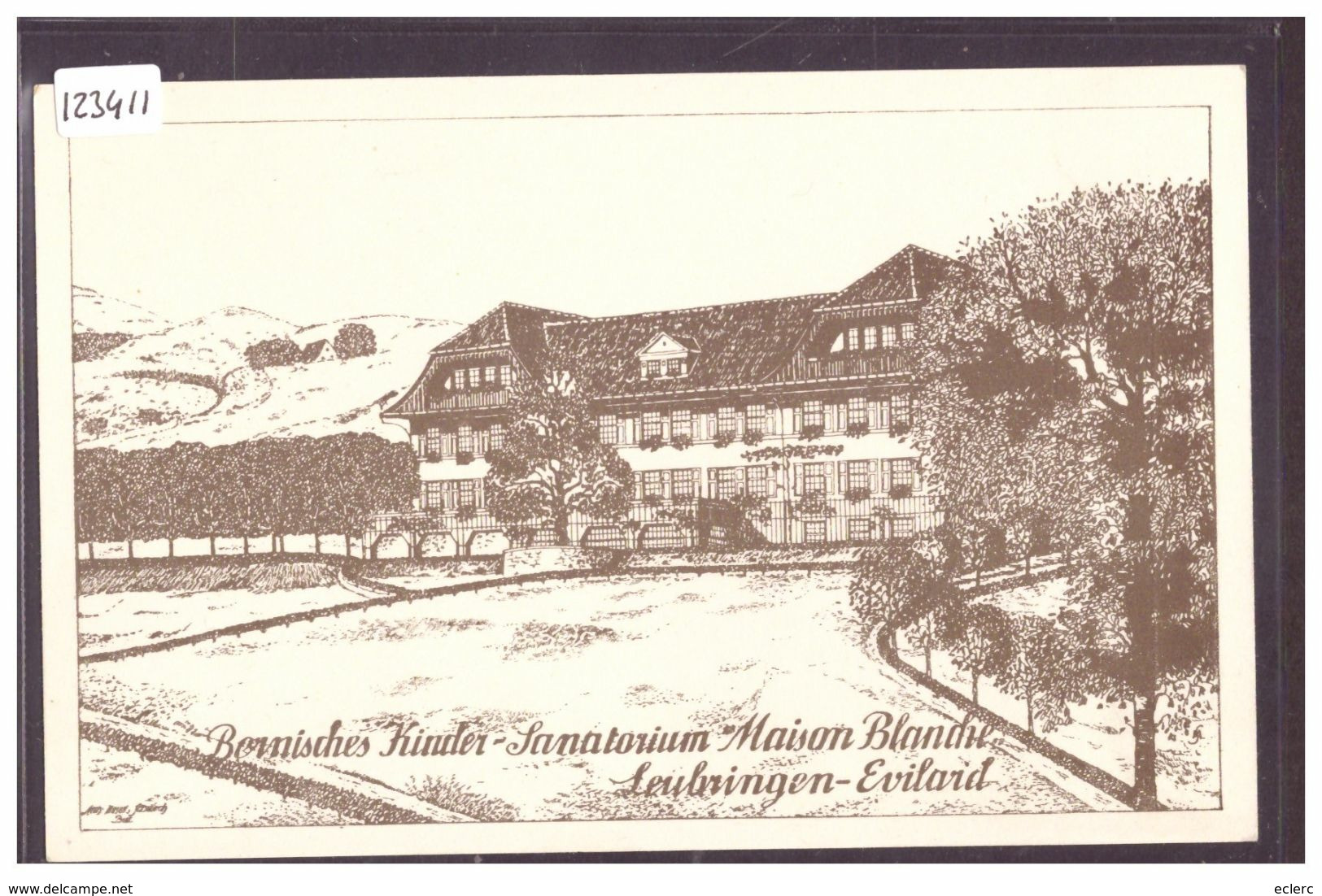 EVILARD - LEUBRINGEN - SANATORIUM MAISON BLANCHE - TB - Evilard