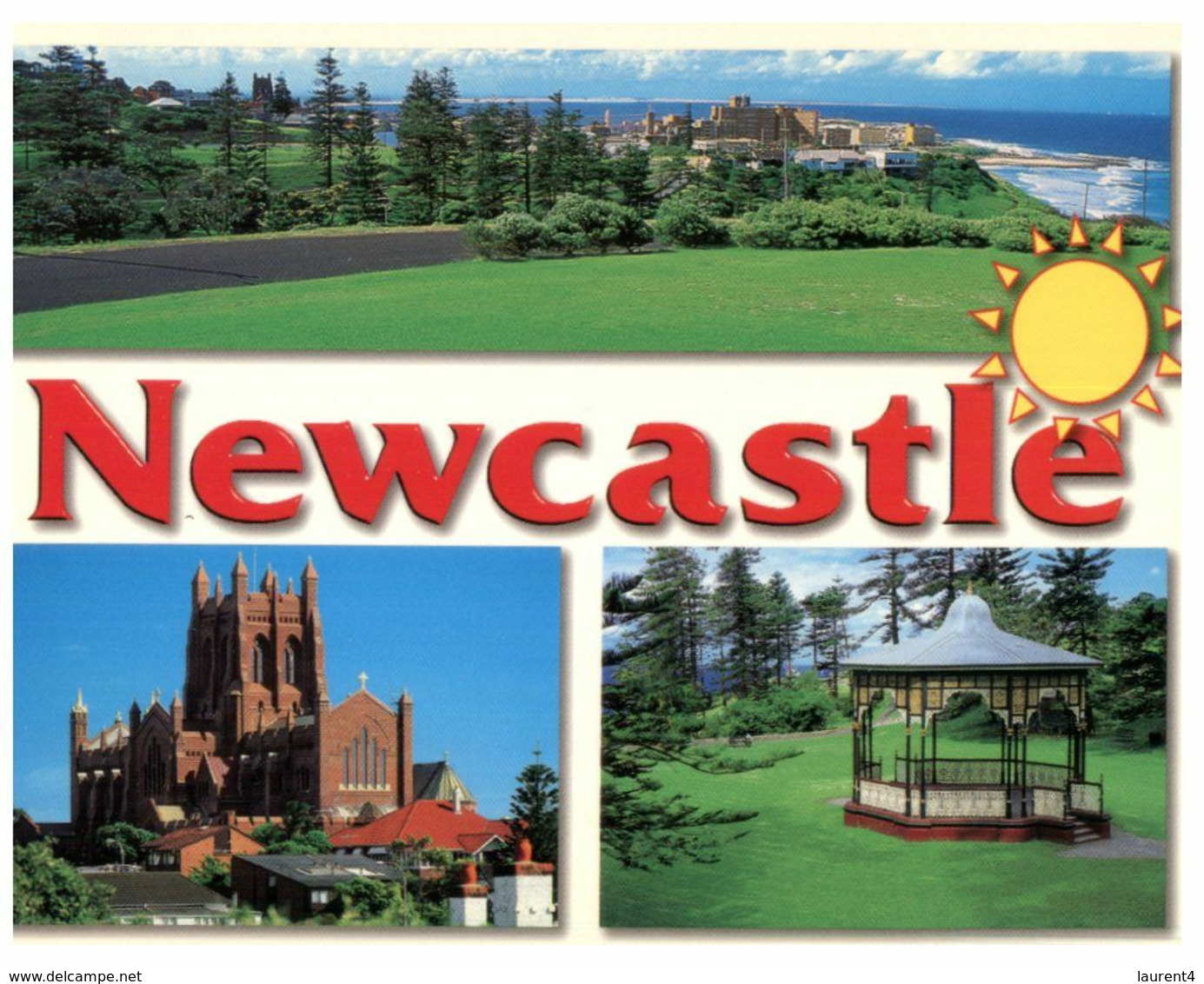 (N 17) Australia - NSW - Newcastle (with Cathedrale) - 7033) - Newcastle