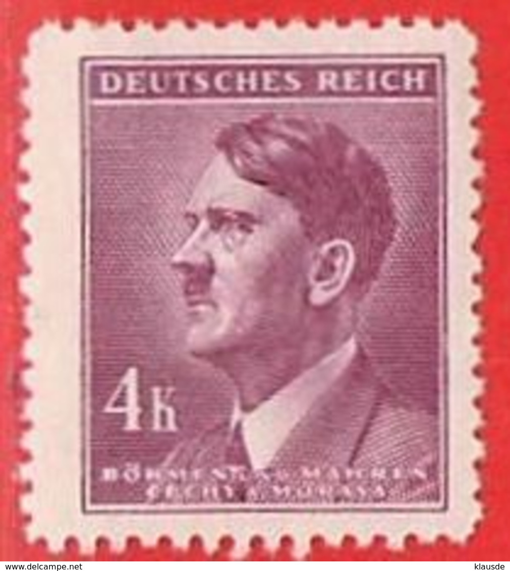 MiNr. 102 Deutschland Besetzungsausgaben II. Weltkrieg Böhmen Und Mähren - Unused Stamps