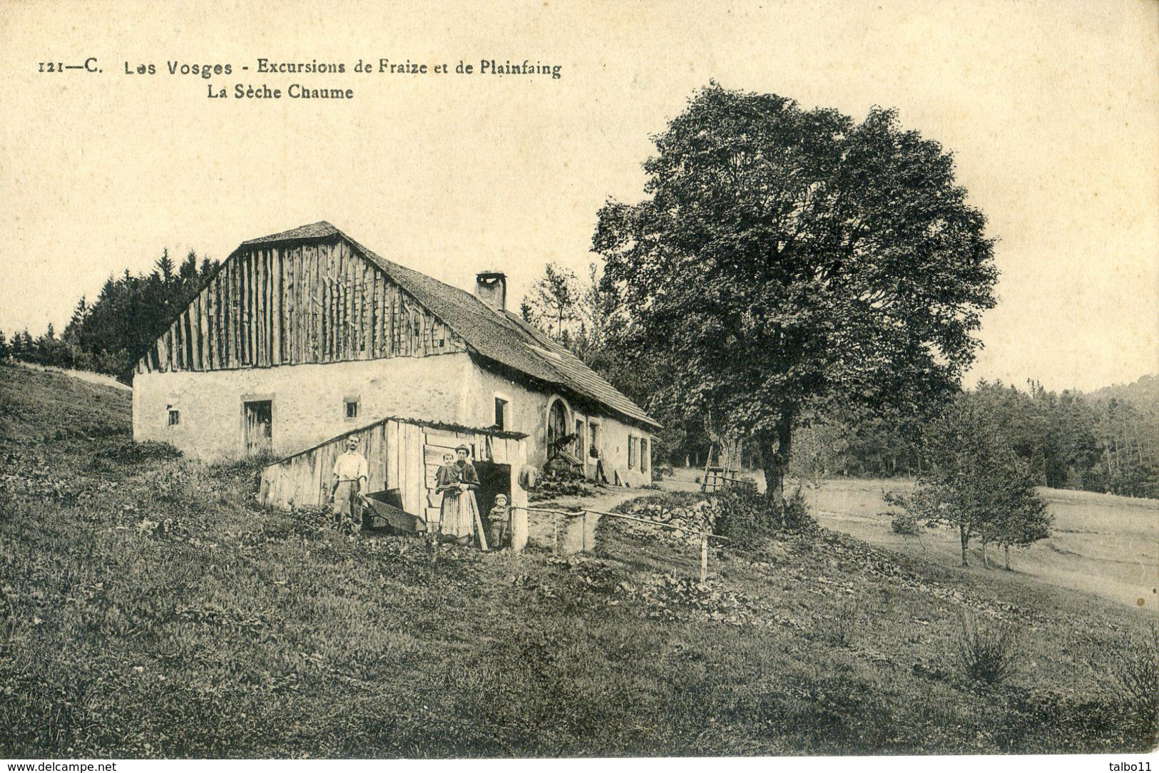 88 - Les Vosges - Excursions De Fraise Et De Plainfaing - La Sèche Chaume - Plainfaing