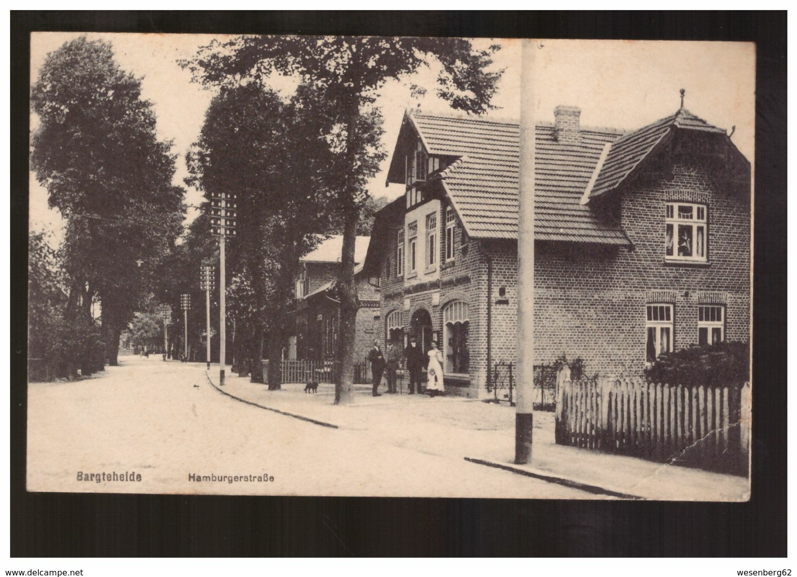 AK Bargteheide Hamburgerstrasse Ca 1920 - Bargteheide