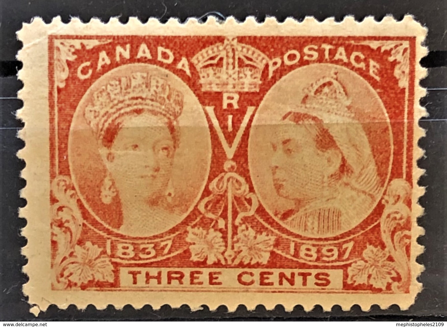 CANADA 1897 - MLH - Sc# 53 - 3c - Unused Stamps