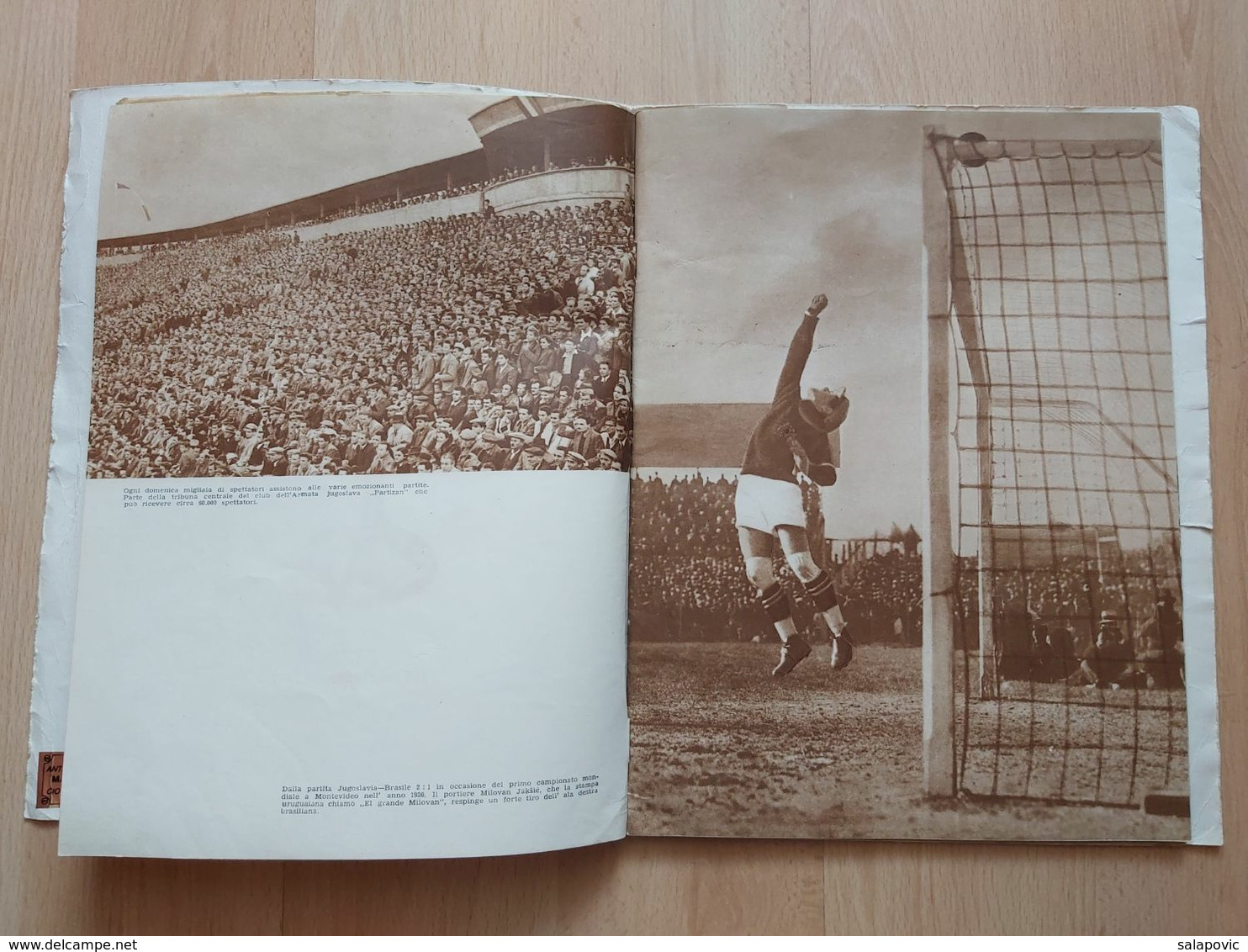 IL CALCIO JUGOSLAVO Football Ljubomir Vukadinovic 1950 - Livres