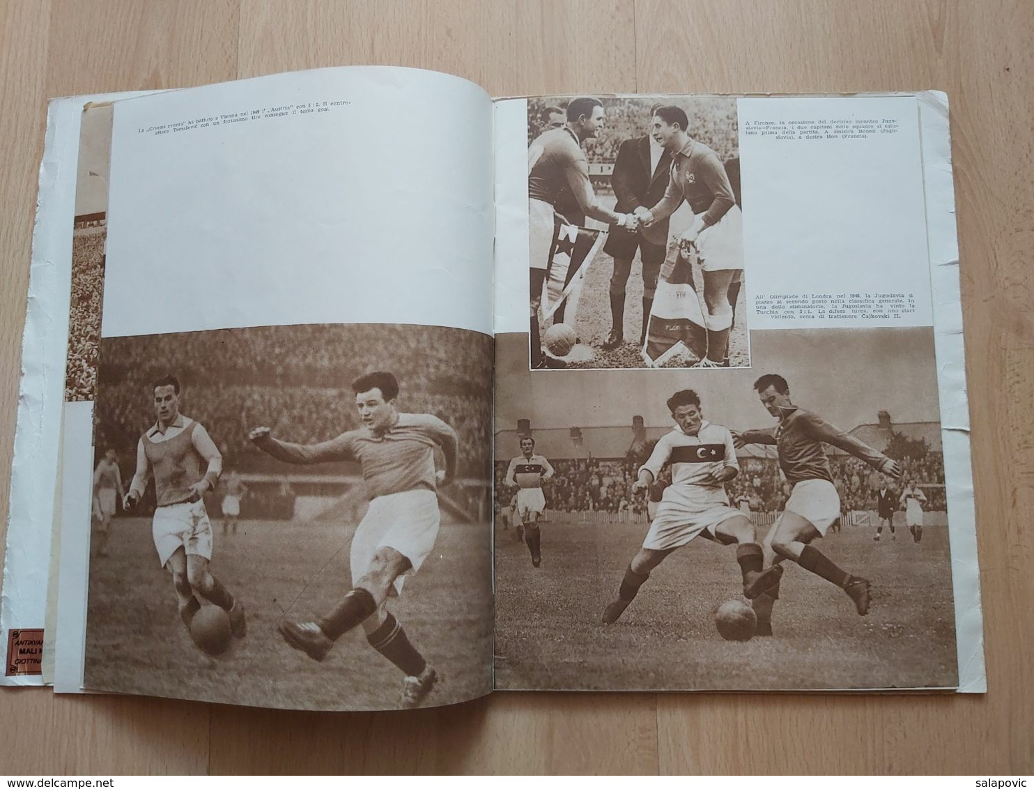 IL CALCIO JUGOSLAVO Football Ljubomir Vukadinovic 1950 - Bücher