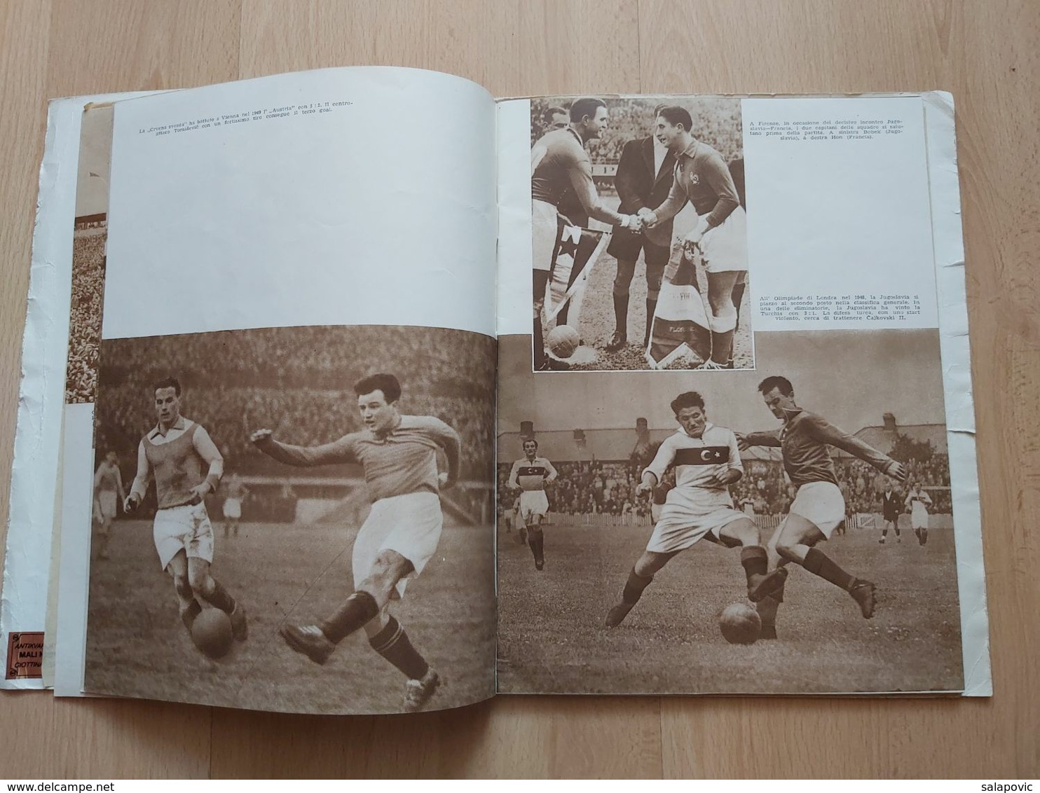 IL CALCIO JUGOSLAVO Football Ljubomir Vukadinovic 1950 - Books