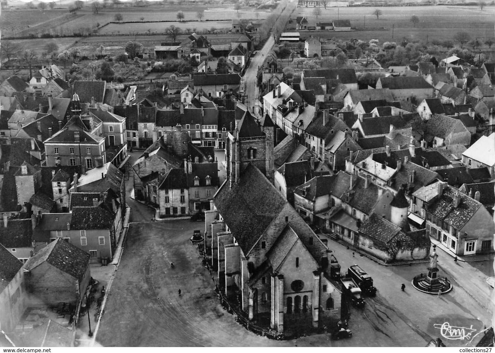 58-TANNAY- VUE GENERALE AERIENNE - Tannay