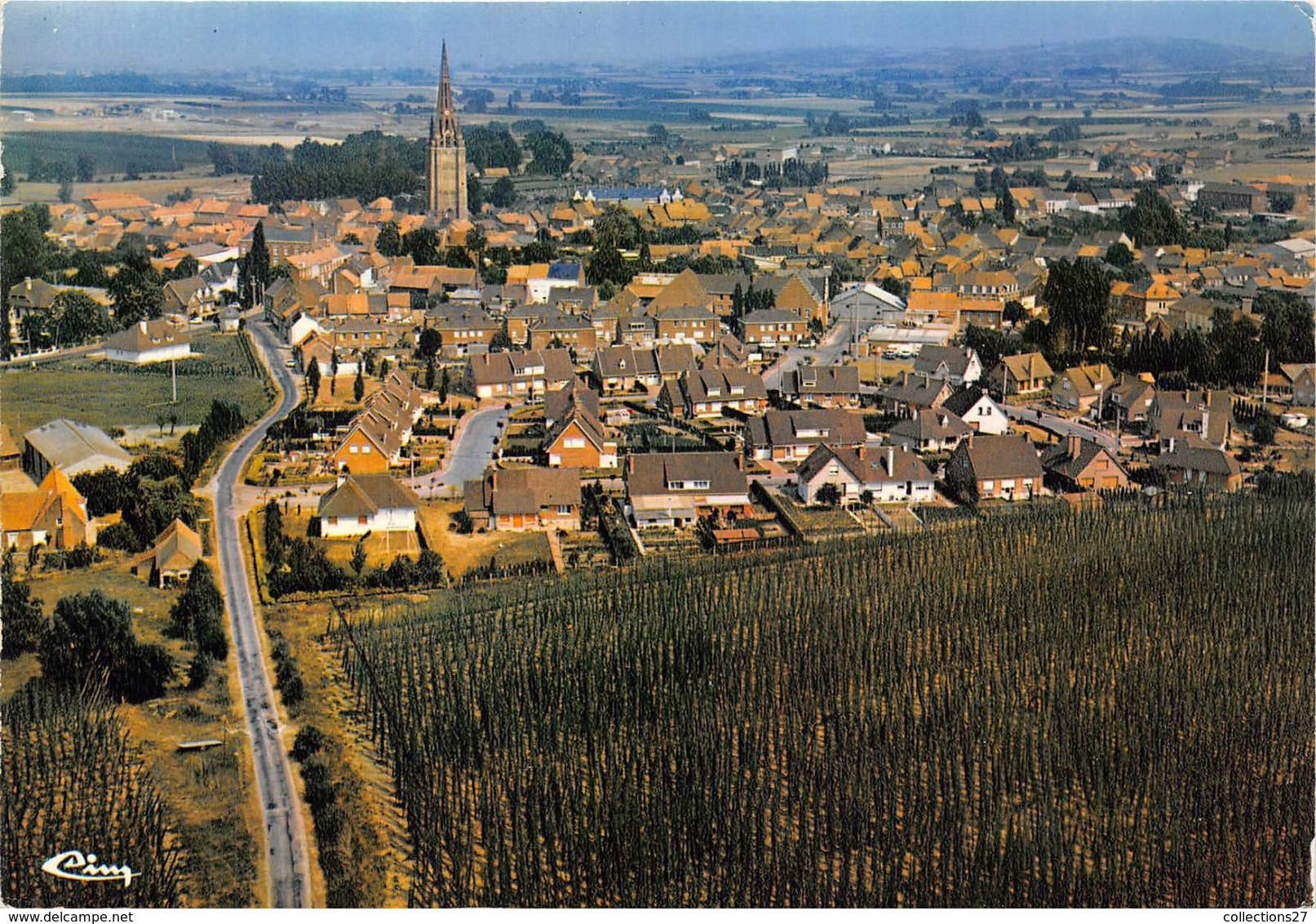 59-STEEVOORDE-VUE GENERALE AERIENNE - Steenvoorde