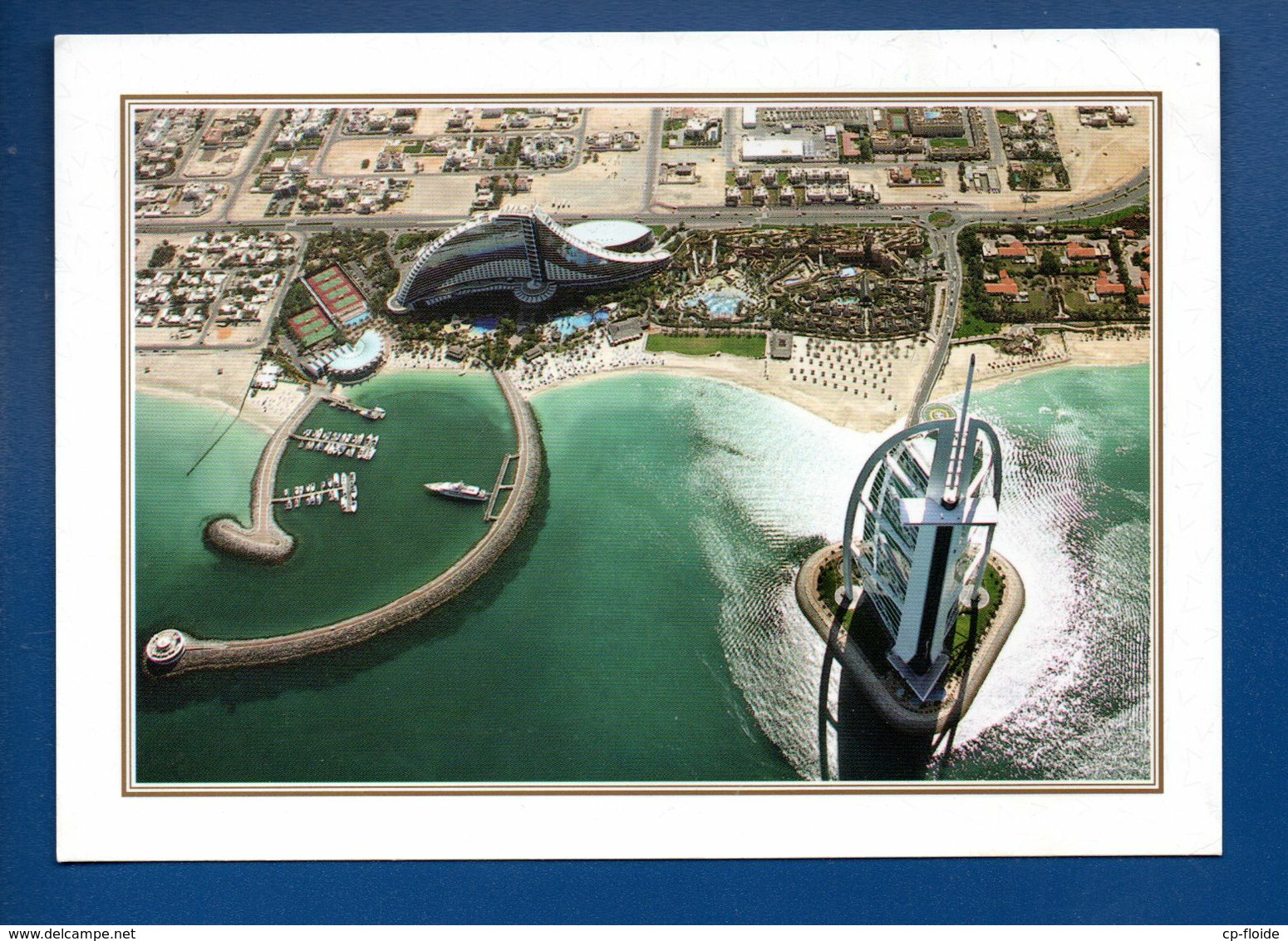 DUBAI . BURJ AL ARAB AND JUMEIRAH BEACH HOTEL MARINA - Réf. N°545F - - Dubai