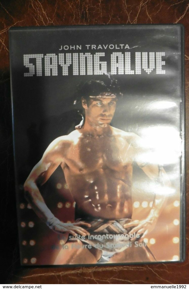 DVD Film Staying Alive Avec John Travolta Cynthia Rhodes - Suite De Saturday Night Fever - Danse - Comme Neuf - Comédie Musicale