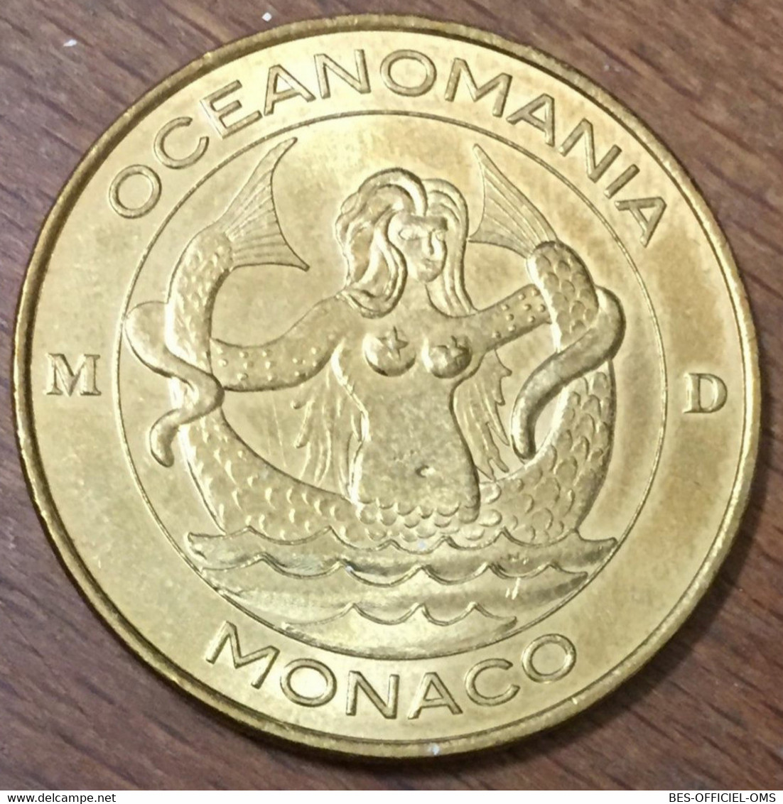 98 MONACO OCEANOMANIA MDP 2011 MÉDAILLE SOUVENIR MONNAIE DE PARIS JETON TOURISTIQUE MEDALS COINS TOKENS - 2011