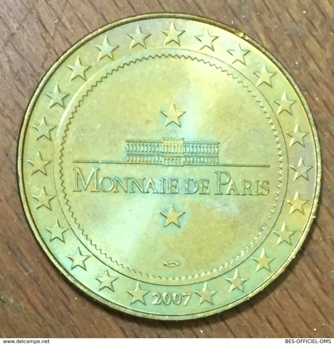 50 CHERBOURG CITÉ DE LA MER HIPPOCAMPES MDP 2007 MÉDAILLE MONNAIE DE PARIS JETON TOURISTIQUE MEDALS COINS TOKENS - 2007