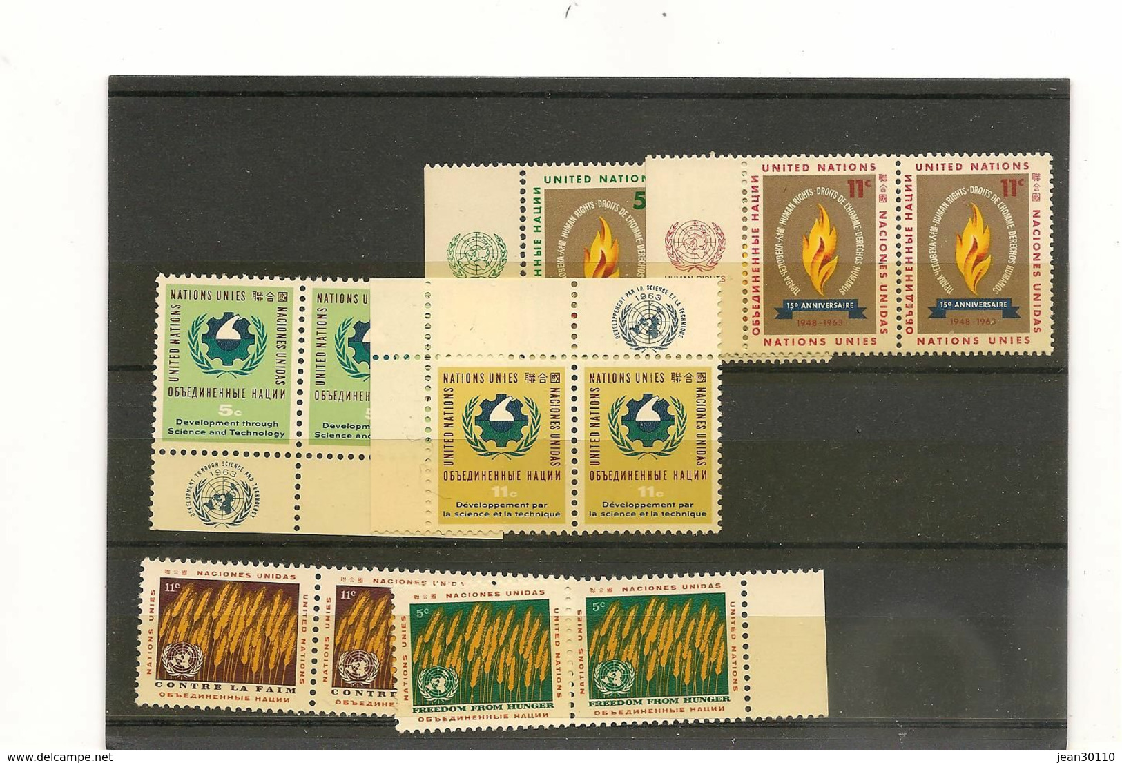 1963   LOT**  PAIRE - Neufs