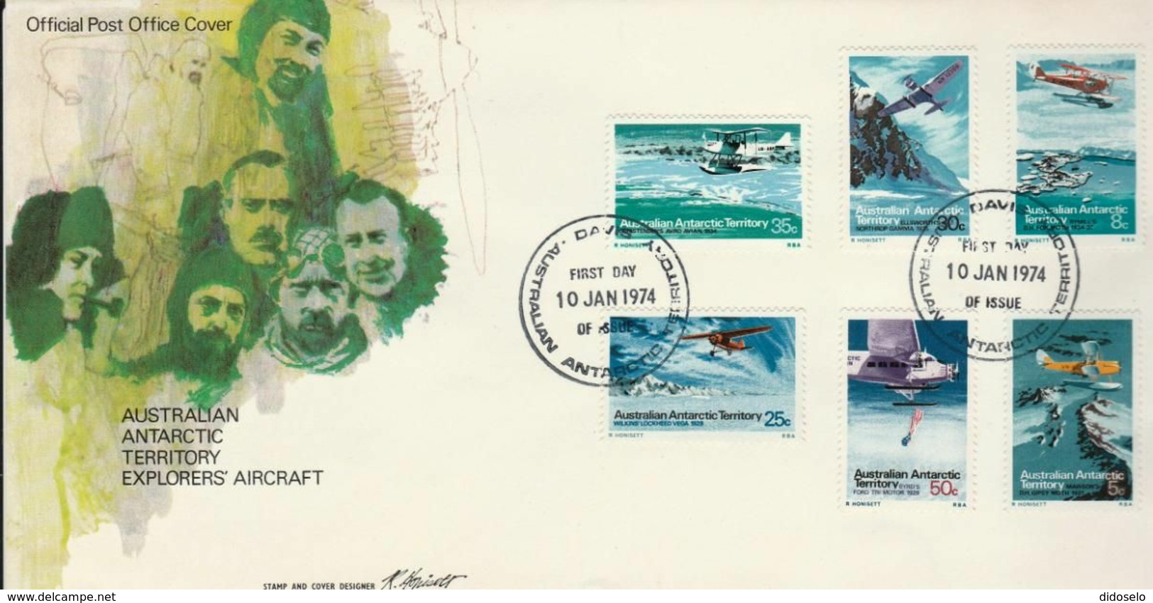 AAT - 1974 - Explorers Aircraft - FDC - FDC