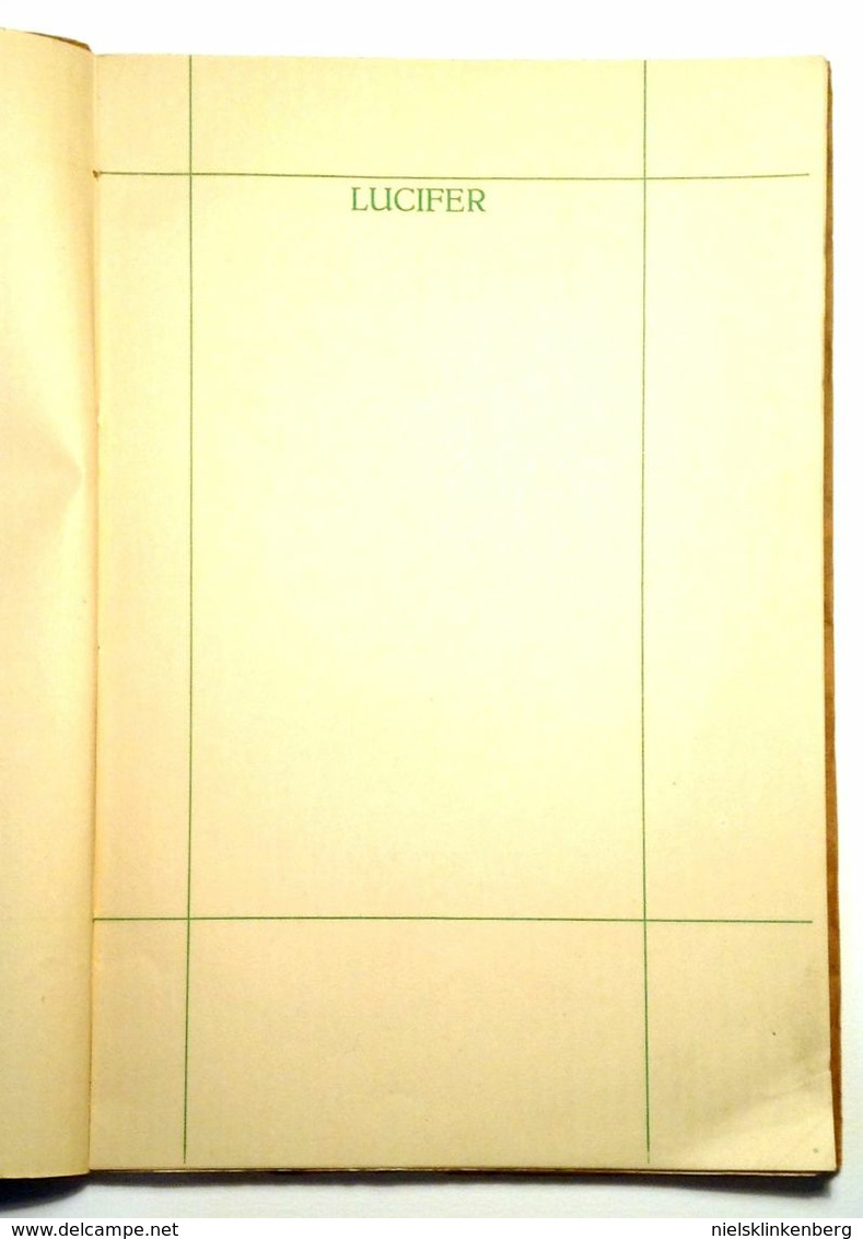 VONDEL, JOOST VAN DEN Lucifer. Treurspel. Praecipitemque Immani Turbine Adegit. Maastricht, Leiter-Nypels, 1922. - Poésie