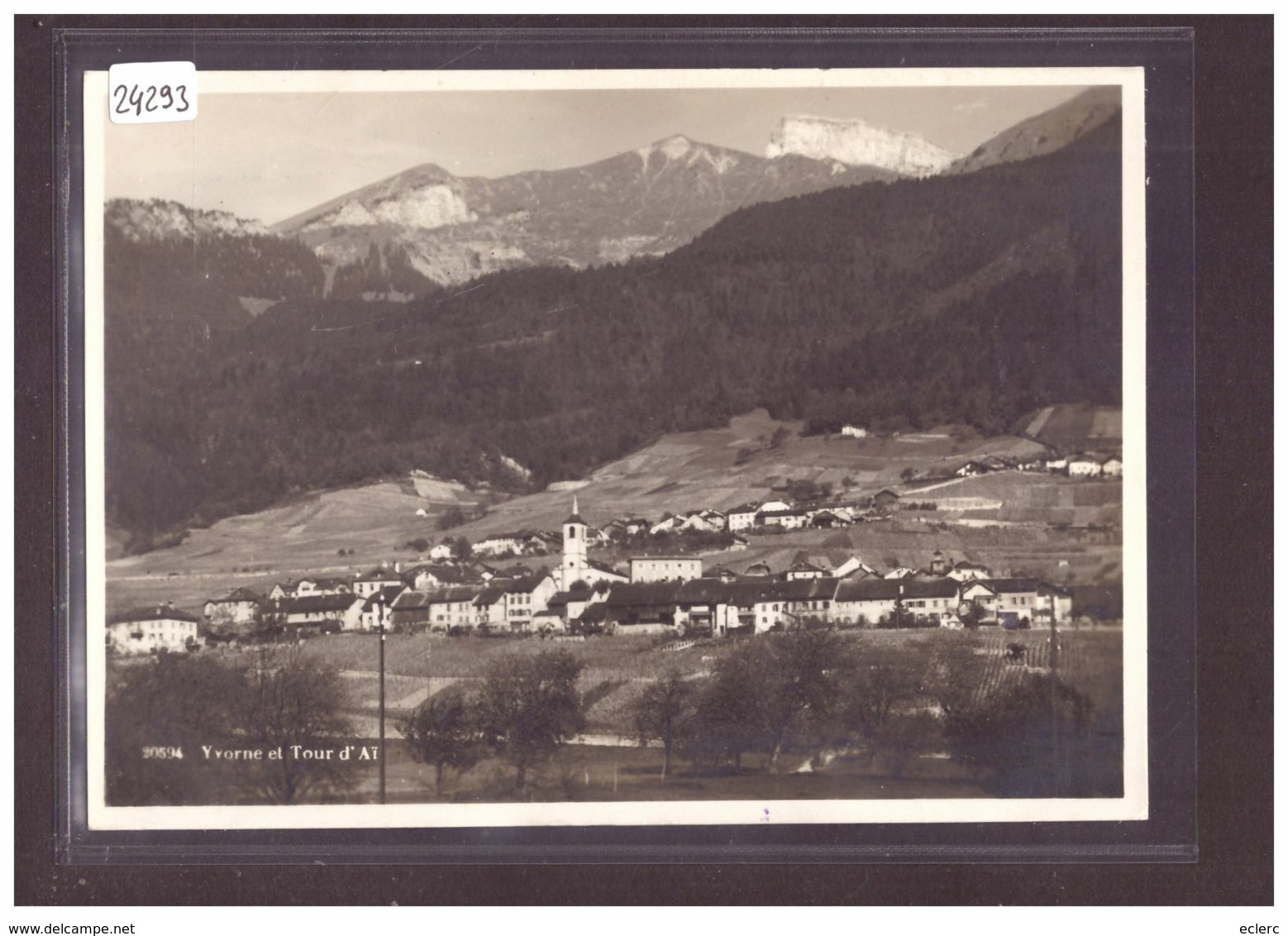 FORMAT 10x15cm - DISTRICT D'AIGLE - YVORNE - TB - Yvorne