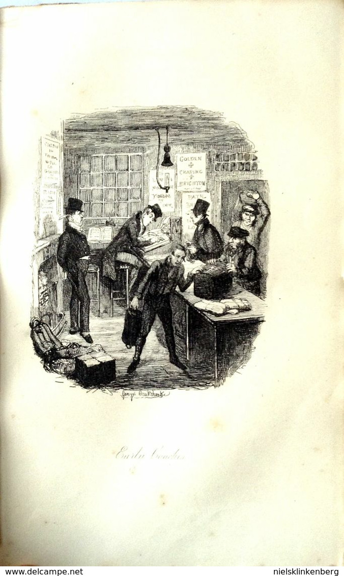 CHARLES DICKENS - SKETCHES BY BOZ- 1874 - Illustrated Library Edition