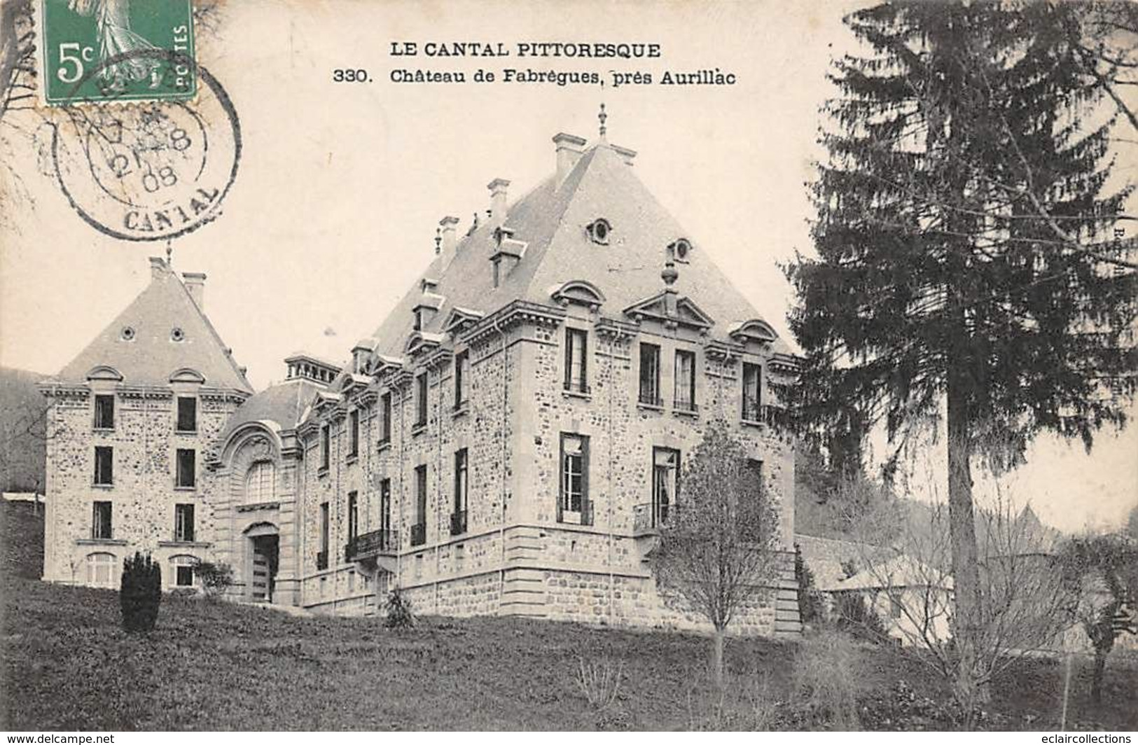 Aurillac      15       Château De Fabrègues        (voir Scan) - Aurillac