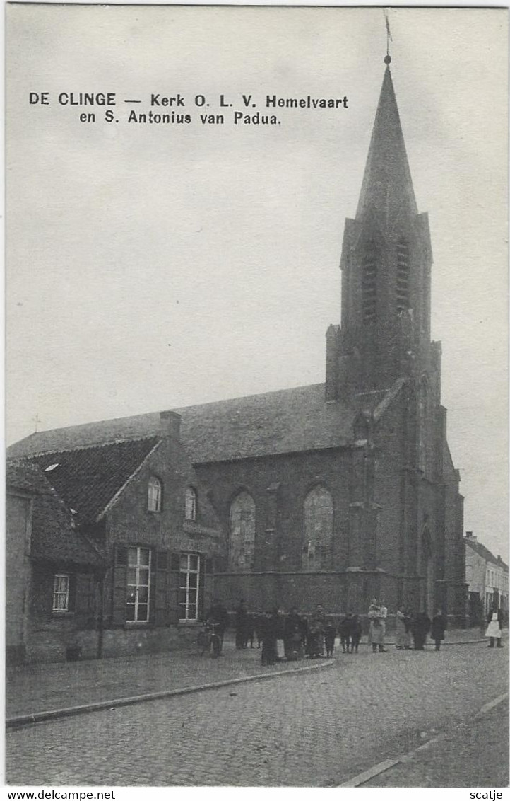 De Clinge  -   Kerk O.L.V. Hemelvaart. - Sint-Gillis-Waas