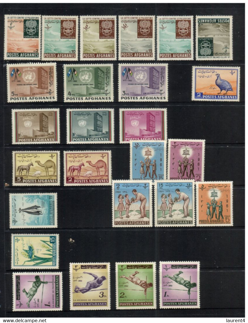 (stamps 17/9/2020) Poste Afghanes - 26 Stamps (as Seen On The Photo) - Afghanistan