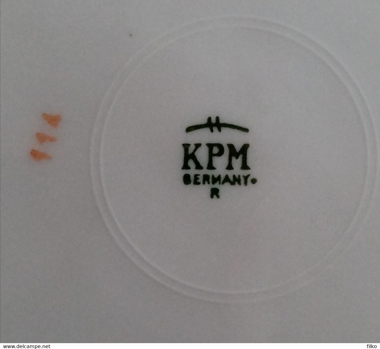 Germany, KPM, 6xPorcelain Plate, As Scan - KPM (DEU)